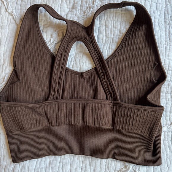 Dark Brown Ribbed Set - Picture 2 of 7